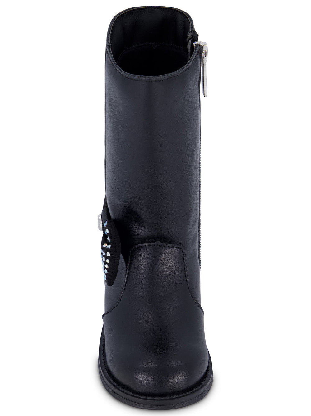 Toddler Evie Bow Tall Boot - Black