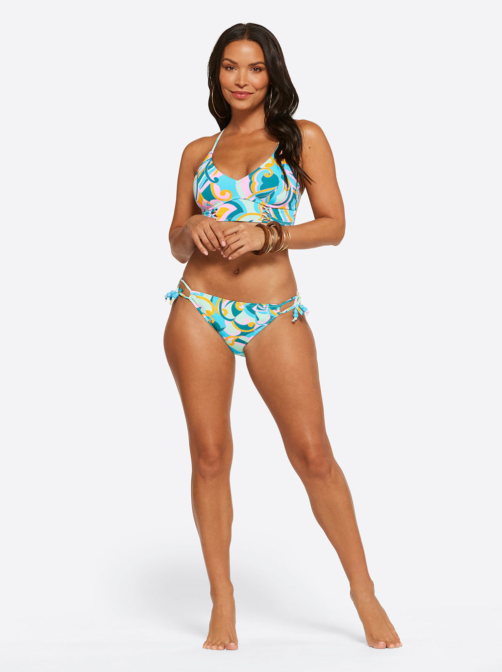 Dream State String Side Hipster - Blue Multi