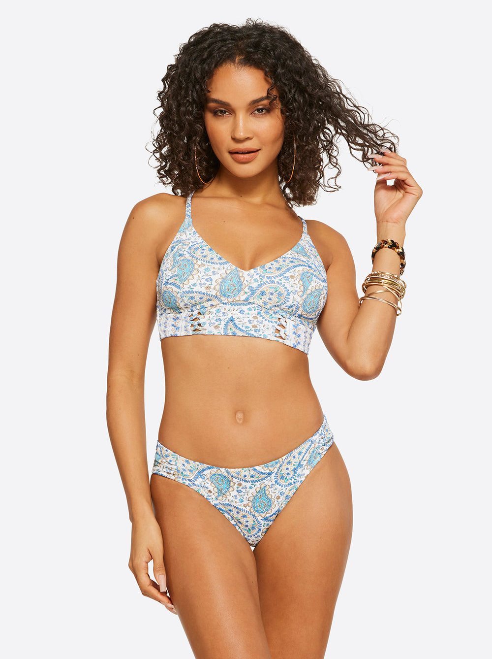Sweetness Overload Cropped Cami - White Multi