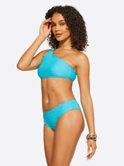 Under the Sea One Shoulder Top - Paradise Sky