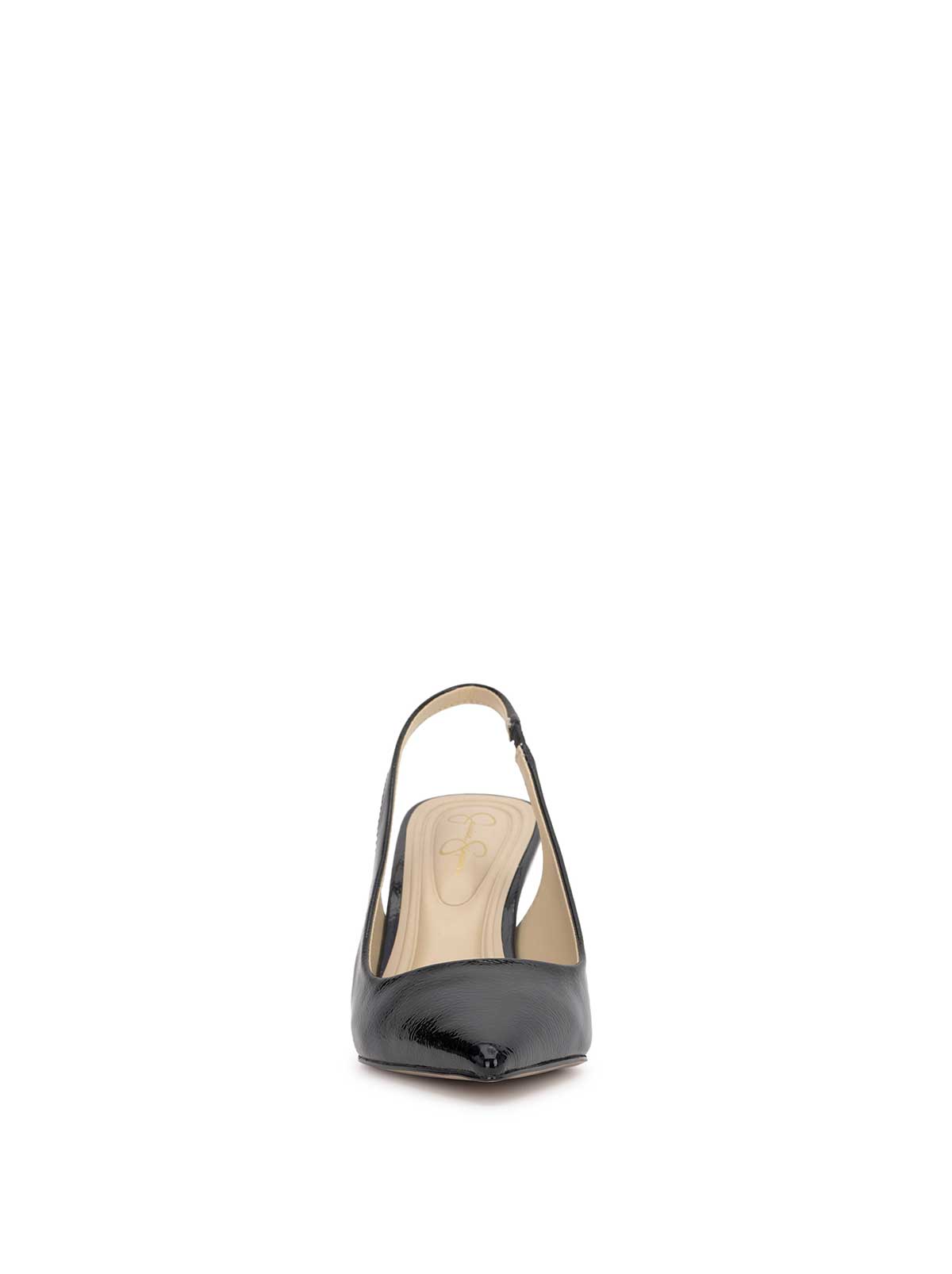 Souli Sling Back Heel - Black Patent