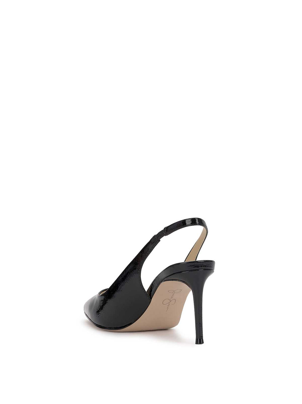 Souli Sling Back Heel - Black Patent