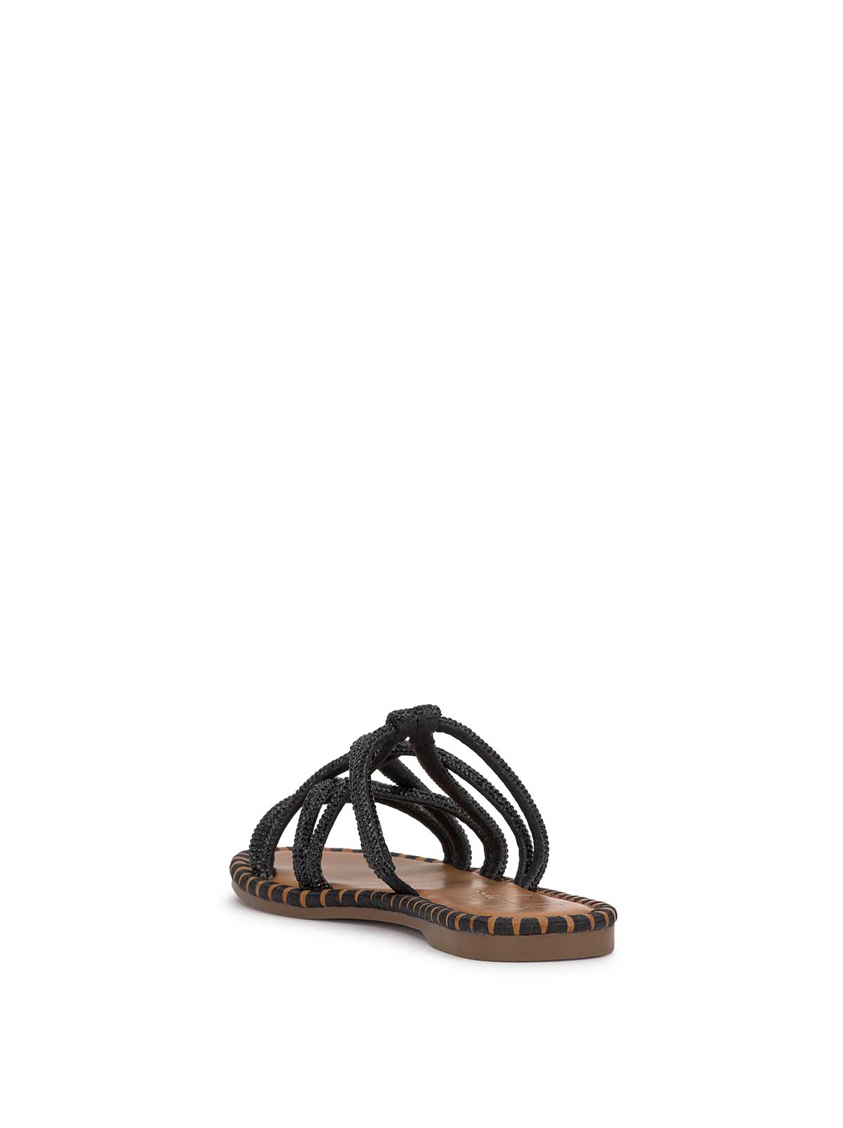 Briellea Embellished Sandal - Black