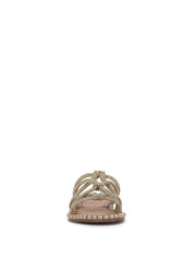 Briellea Embellished Sandal - Champagne