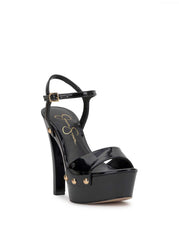 Calenta Studded Platform - Black