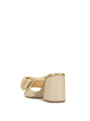 Romilda Bow Sandal - Natural