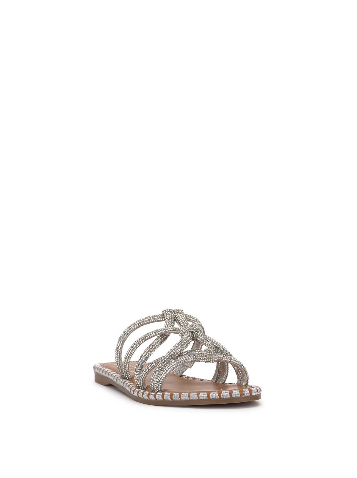 Briellea Embellished Sandal - Silver