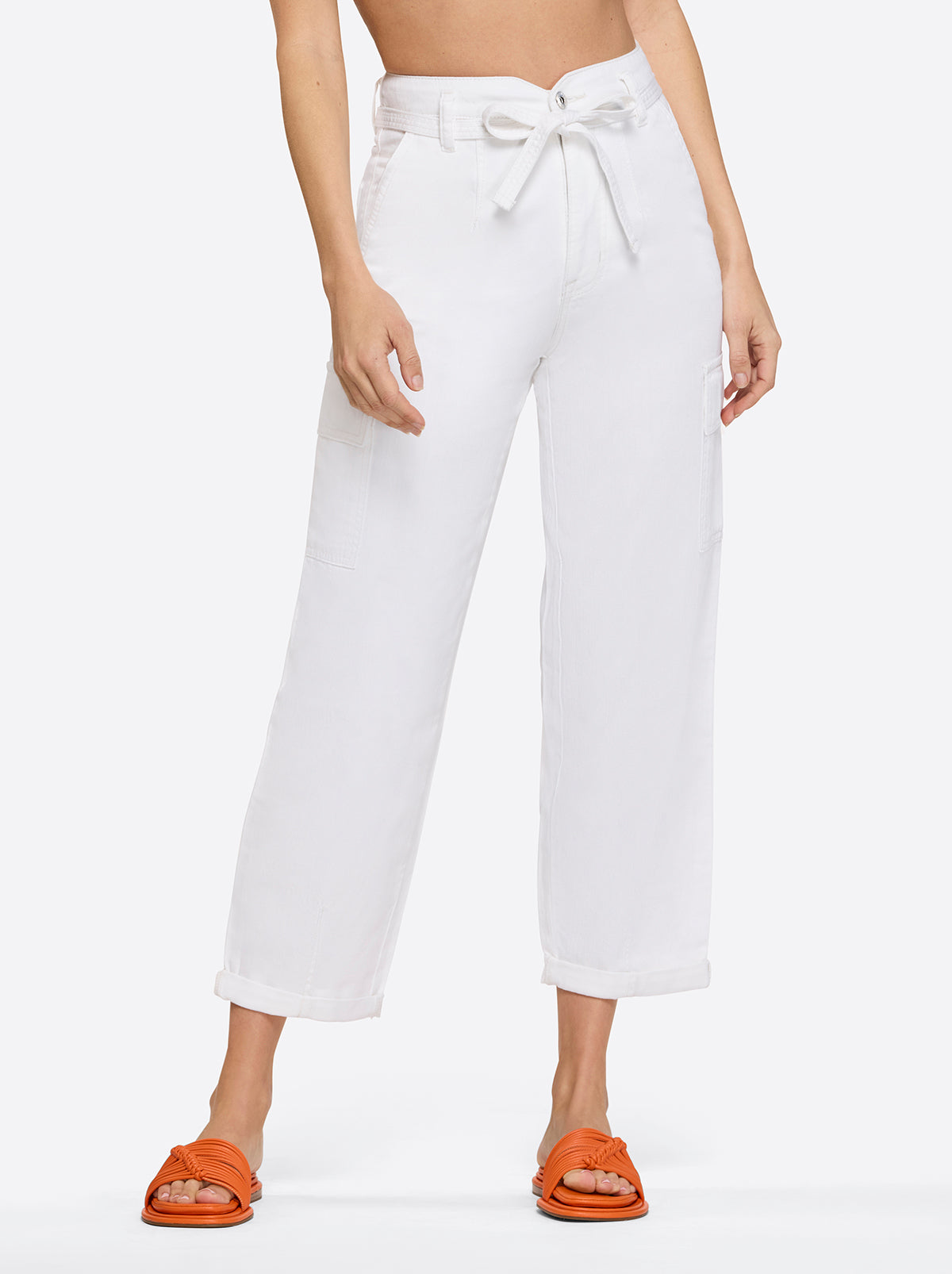 Allie Utility Bottom - White
