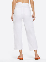 Allie Utility Bottom - White