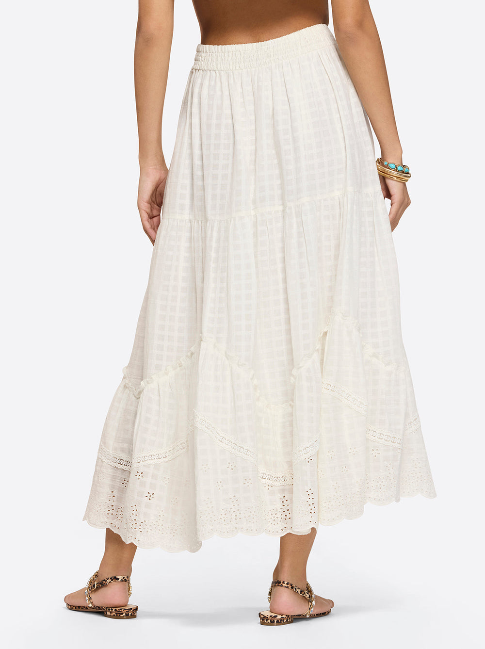 Paula Maxi Skirt - Gardenia