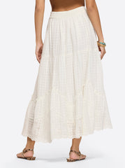 Paula Maxi Skirt - Gardenia