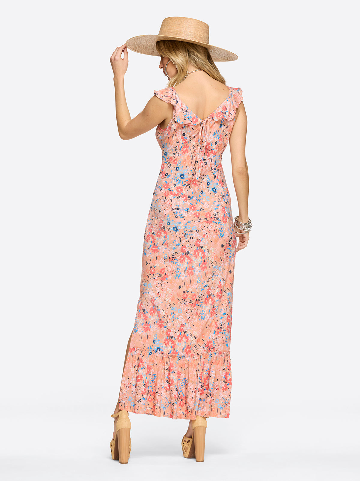 Raya Slip Dress - Blooming Pasture