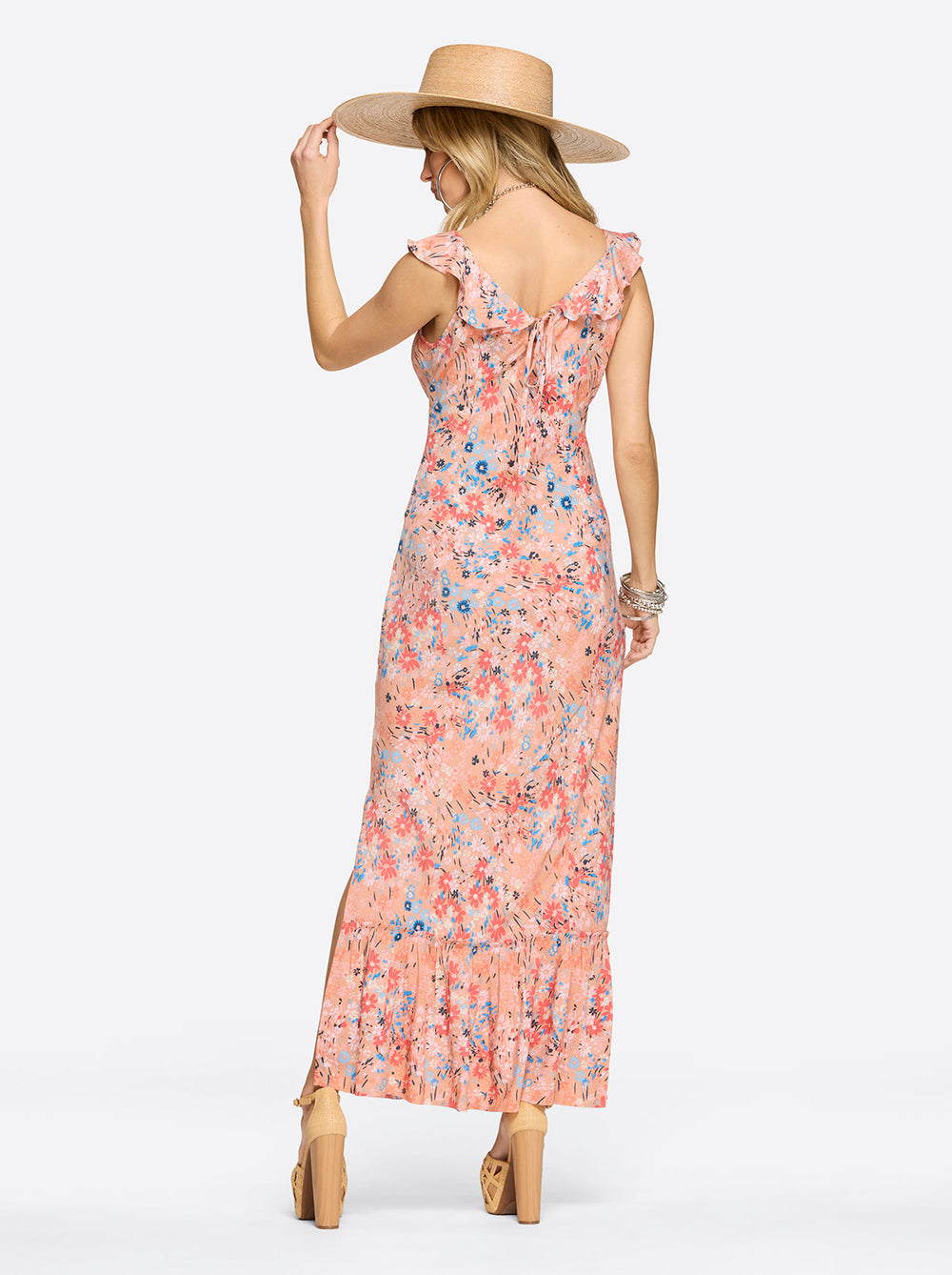 Raya Slip Dress - Blooming Pasture