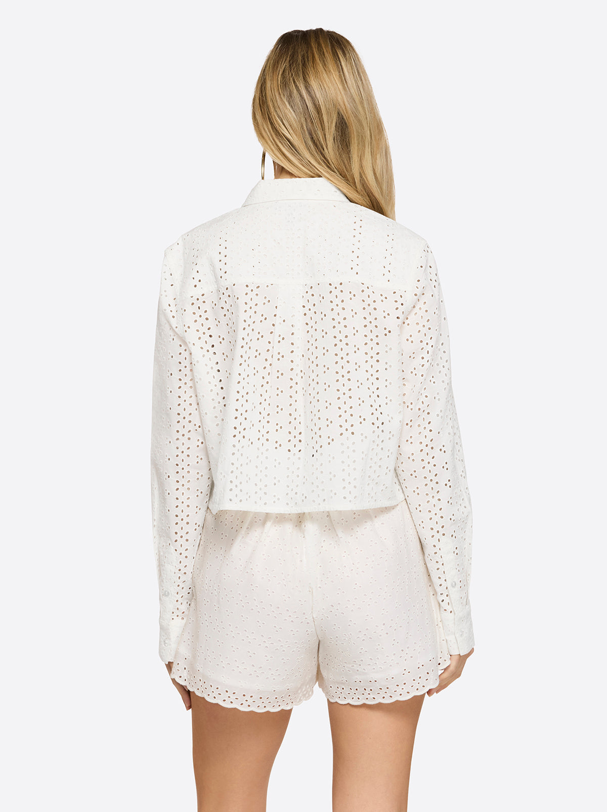 Giana Button Up Shirt - Gardenia