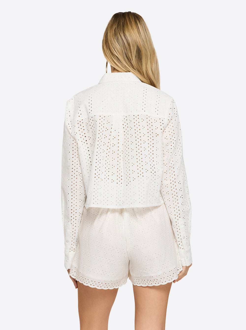 Giana Button Up Shirt - Gardenia