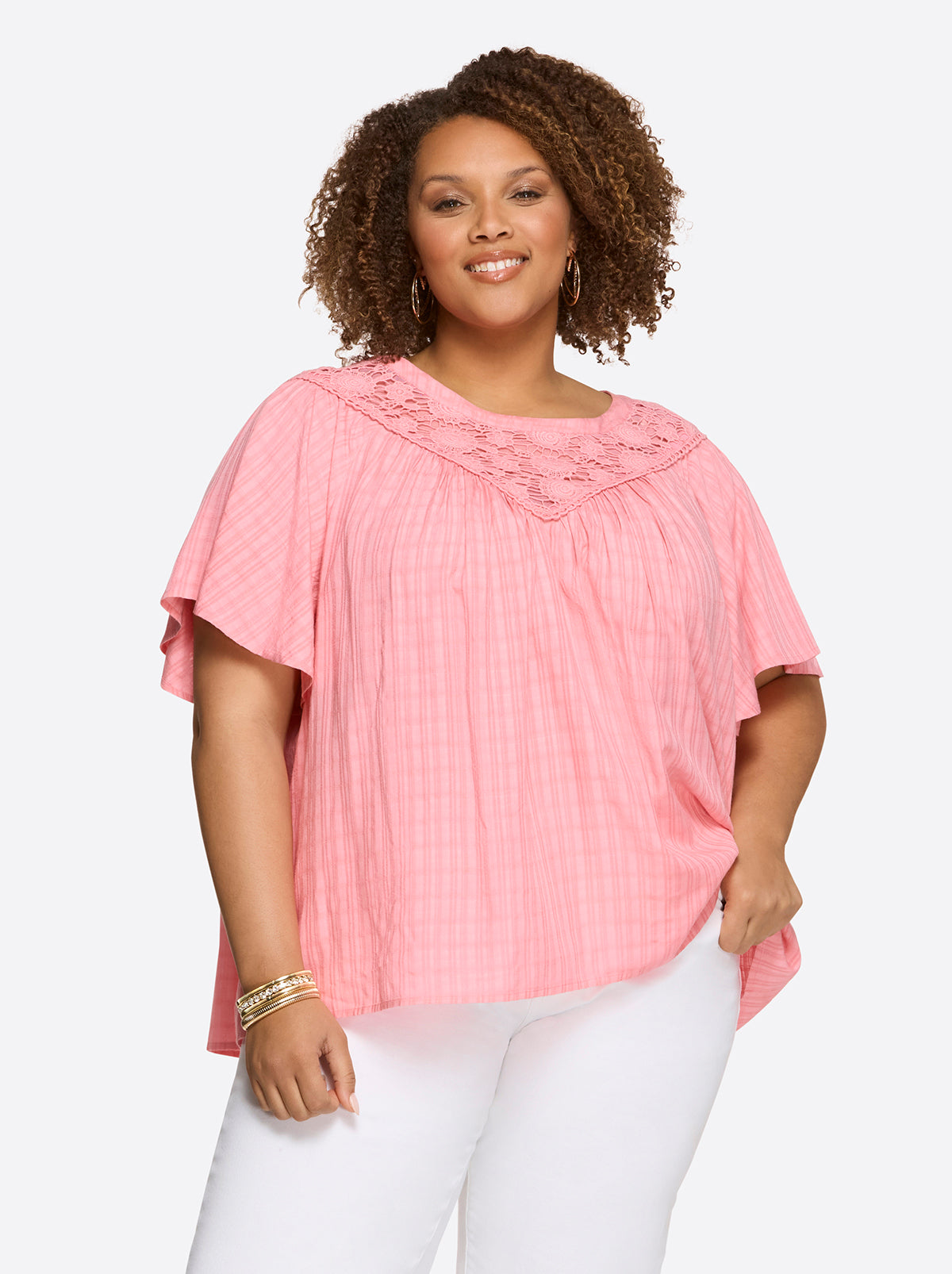 Eloise Blouse - Peony