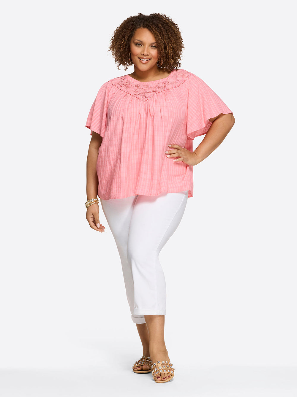 Eloise Blouse - Peony