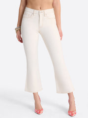 Charmed Ankle Flare - Ecru