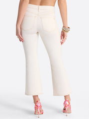 Charmed Ankle Flare - Ecru