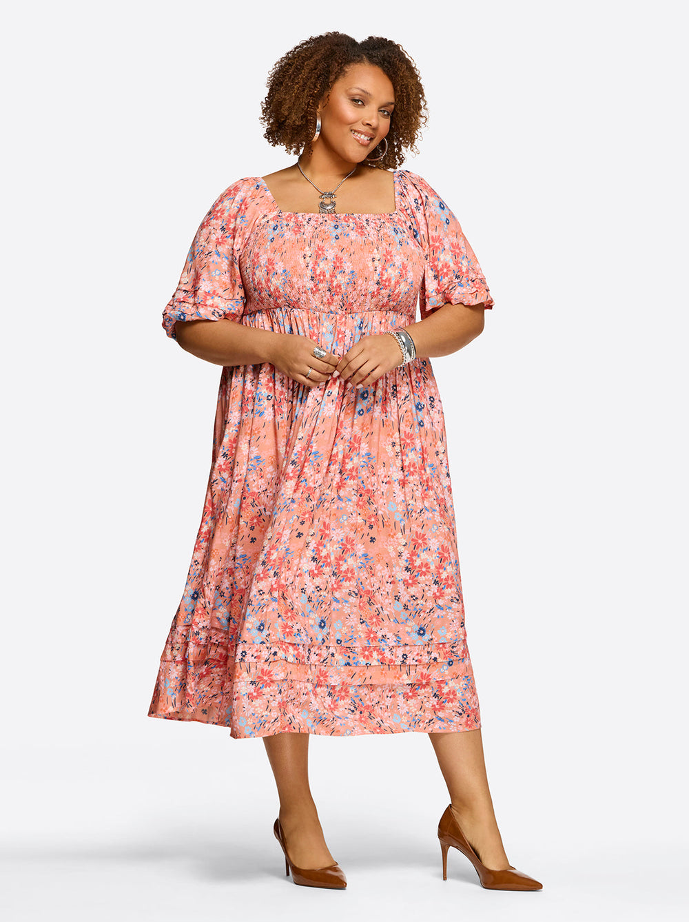 Simona Dress - Blooming Pasture