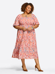 Simona Dress - Blooming Pasture