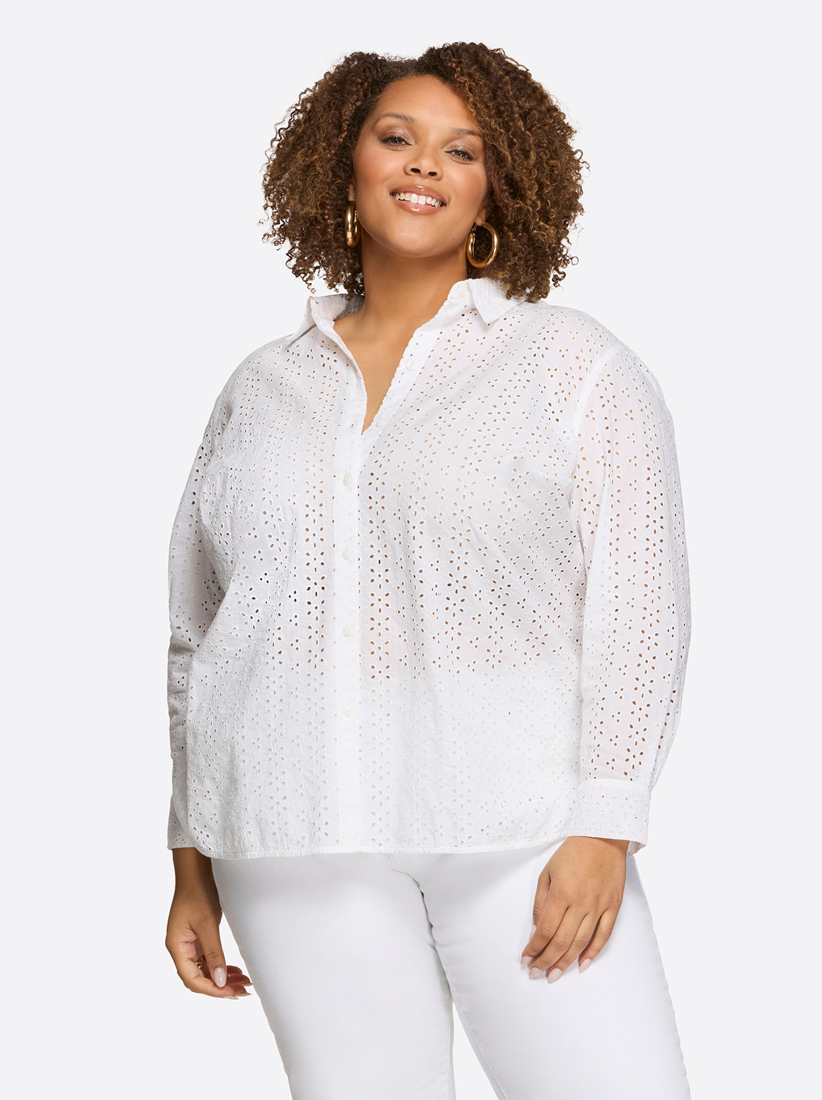 Beryl Button Up Shirt - Gardenia