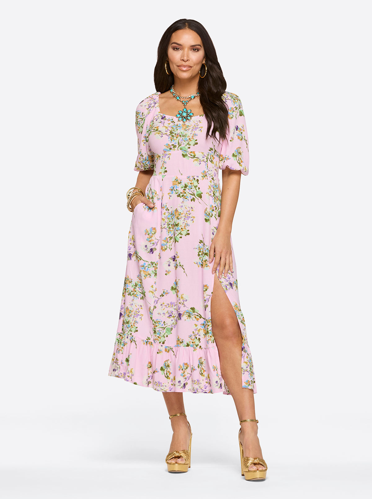 Brixley Dress - Botanic Blossoms