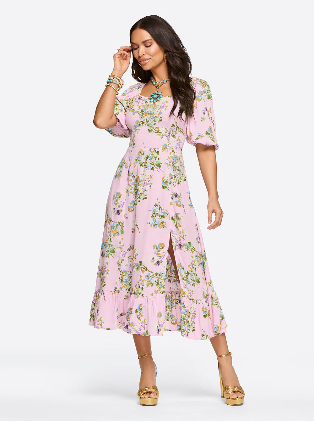 Brixley Dress - Botanic Blossoms