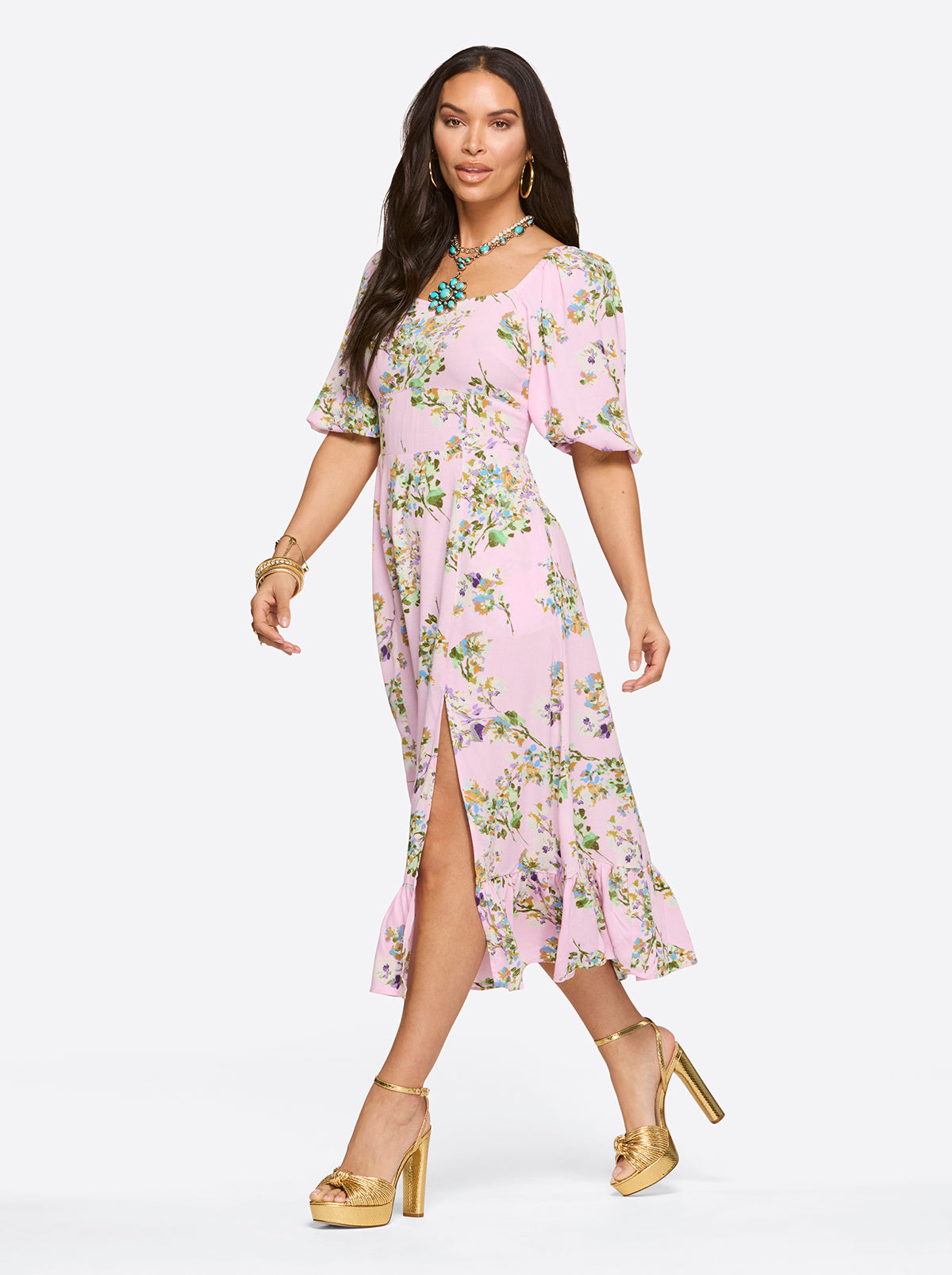 Brixley Dress - Botanic Blossoms