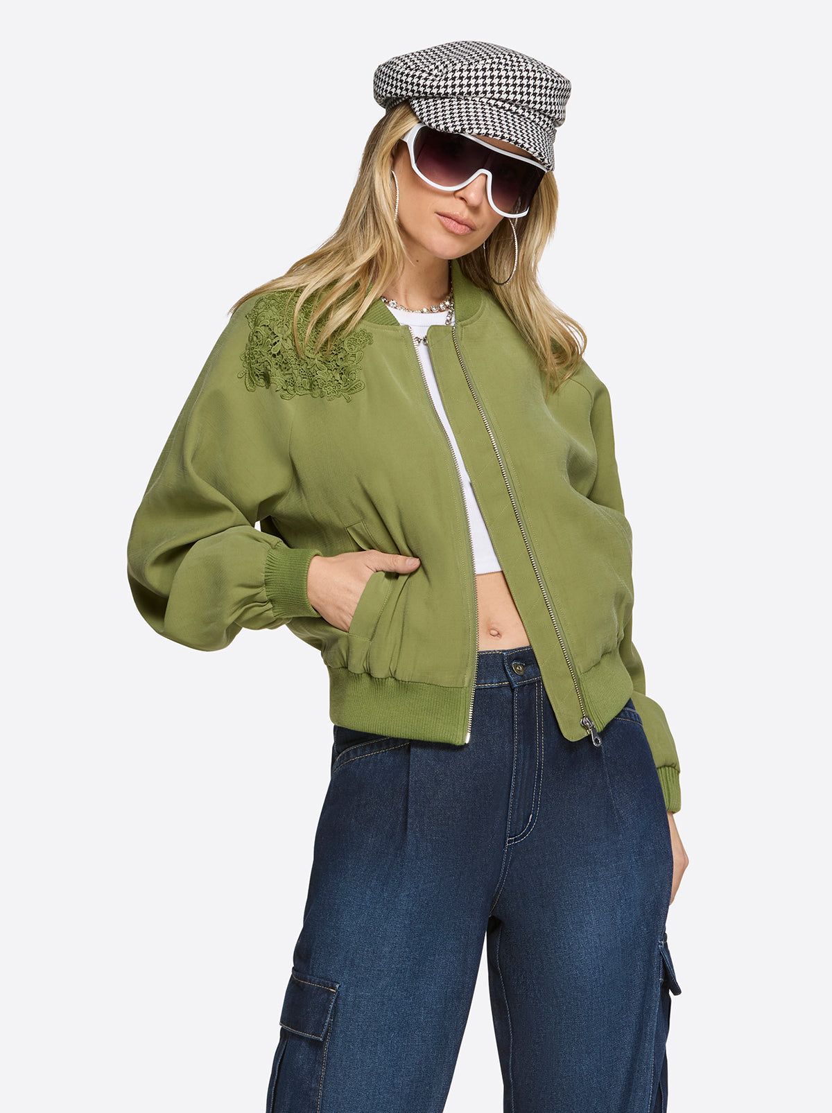 Fynn Bomber Jacket - Mayfly