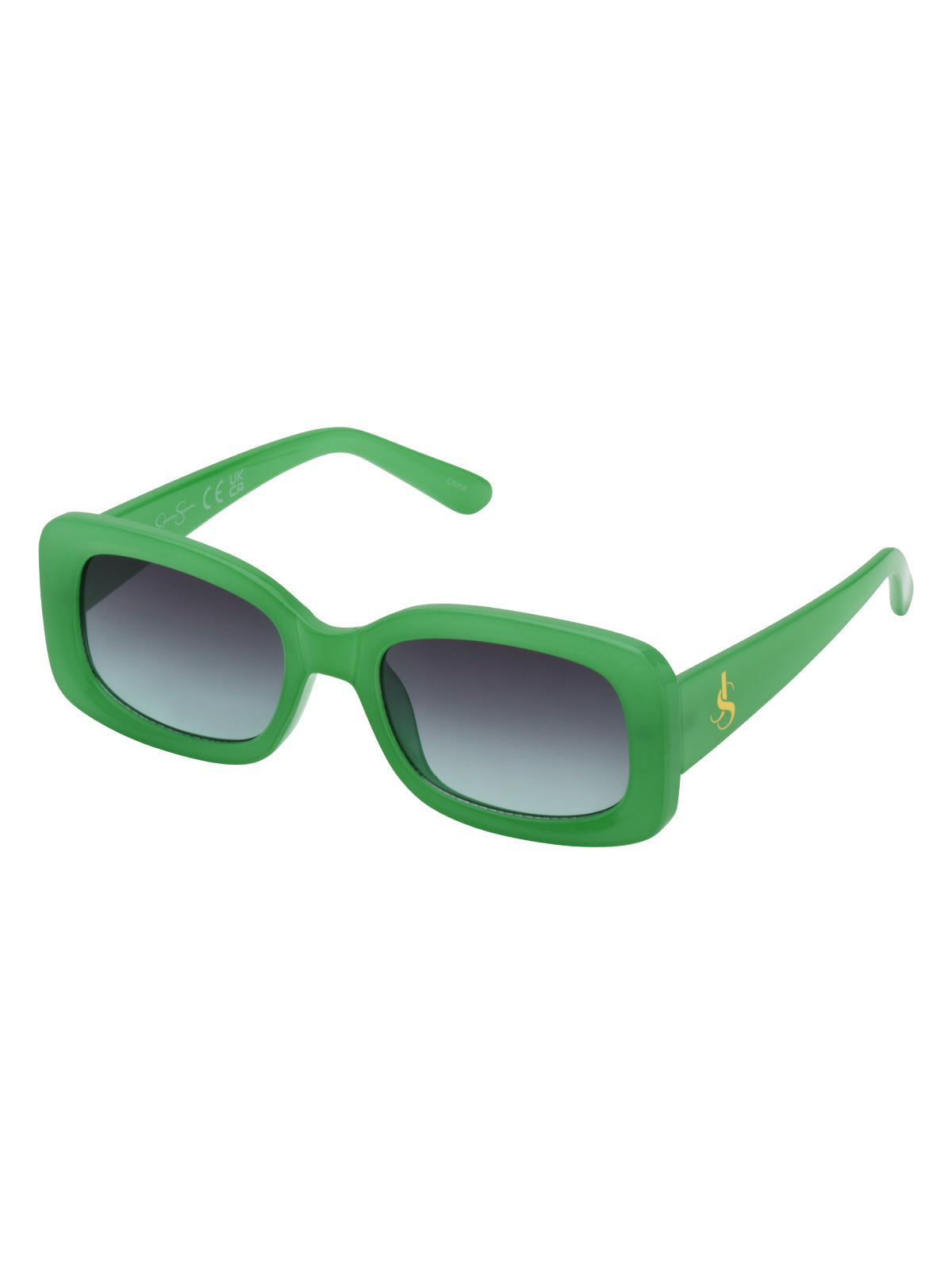 Retro Sunglasses - Green