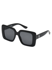 Fashionable Square Sunglasses - Black