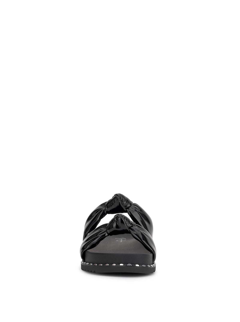 Caralyna Flat Sandal - Black
