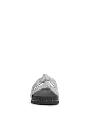 Caralyna Flat Sandal - Silver