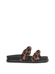 Caralyna Flat Sandal - Leopard