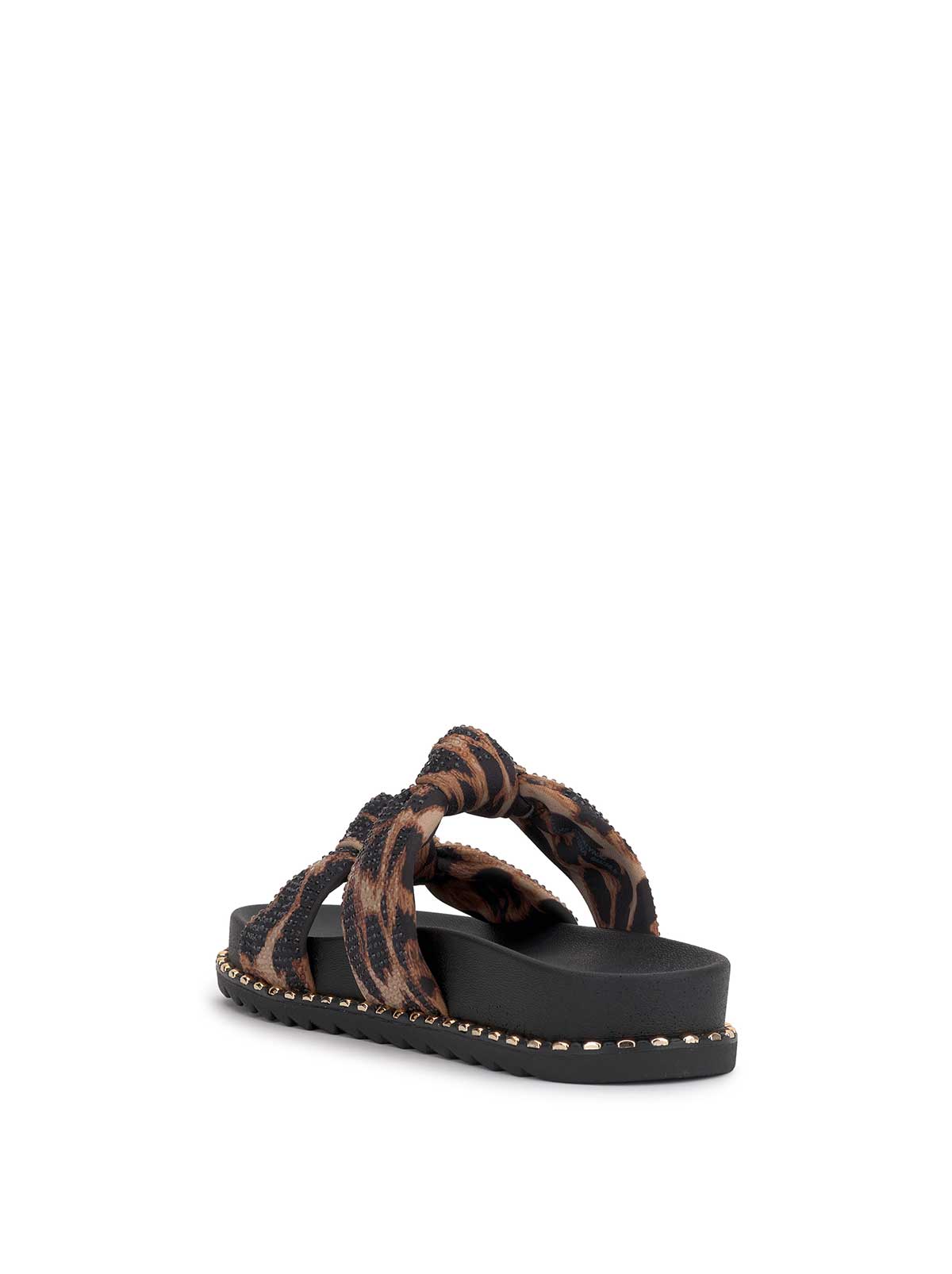 Caralyna Flat Sandal - Leopard