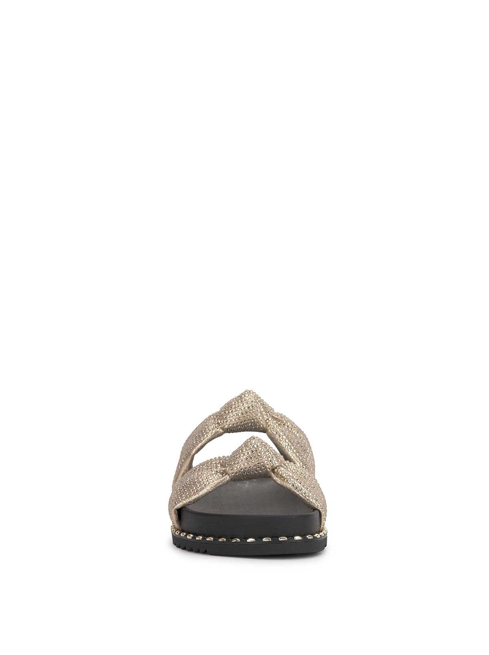 Caralyna Flat Sandal - Champagne