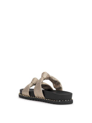 Caralyna Flat Sandal - Champagne