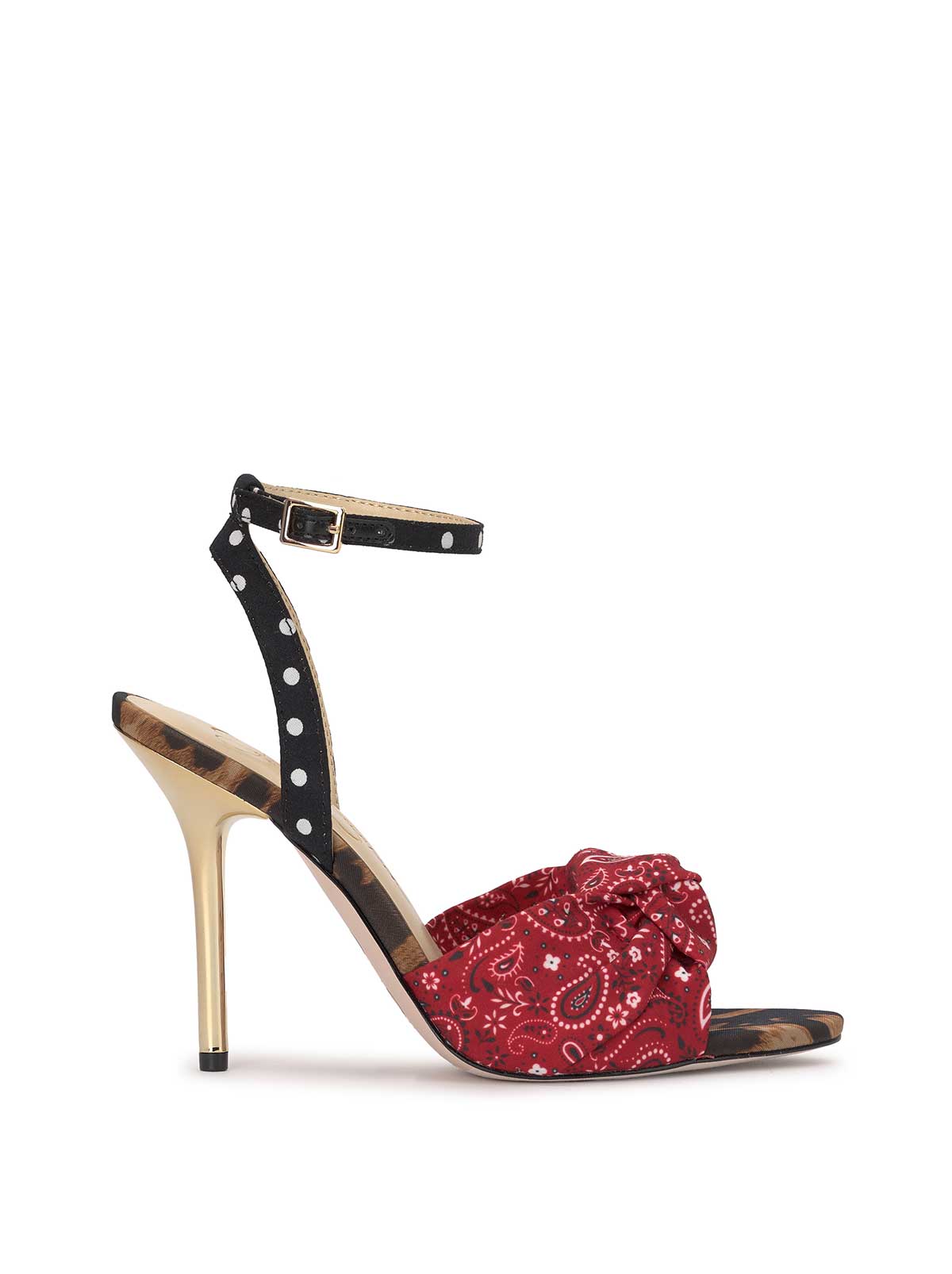 Neveny High Heel - Red Bandana