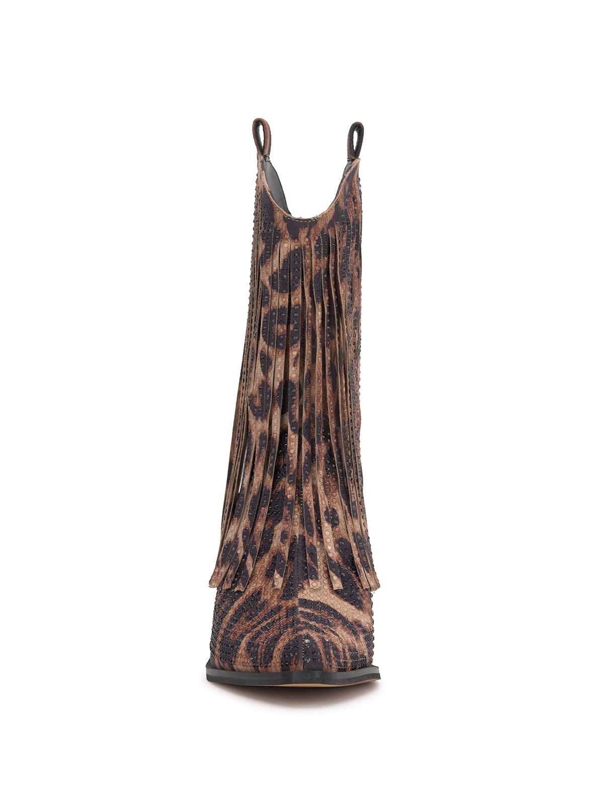 Paredisa Fringe Bootie - Leopard
