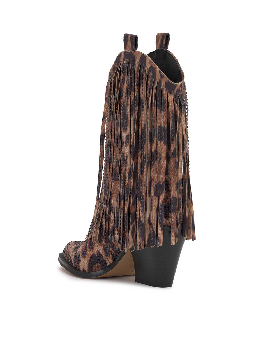 Paredisa Fringe Bootie - Leopard