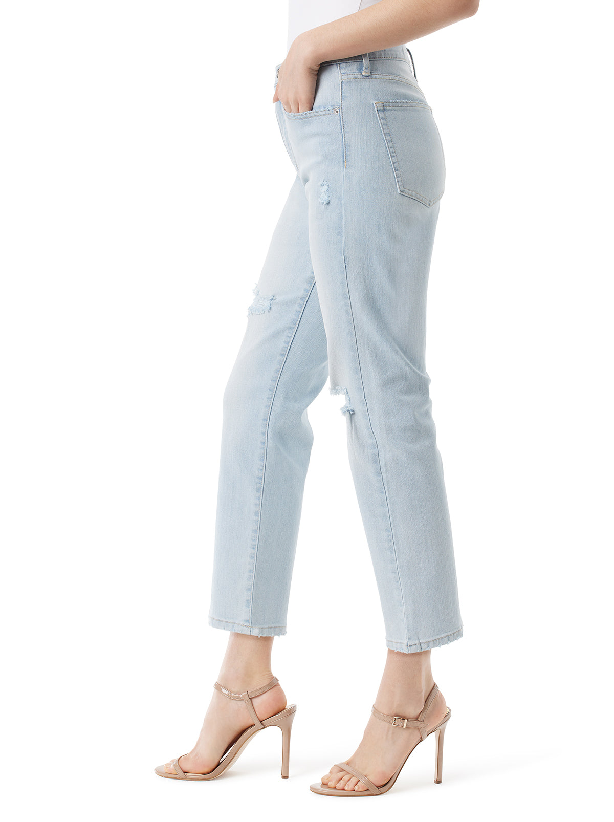 Harmony Straight High Rise Jean - Rejoice