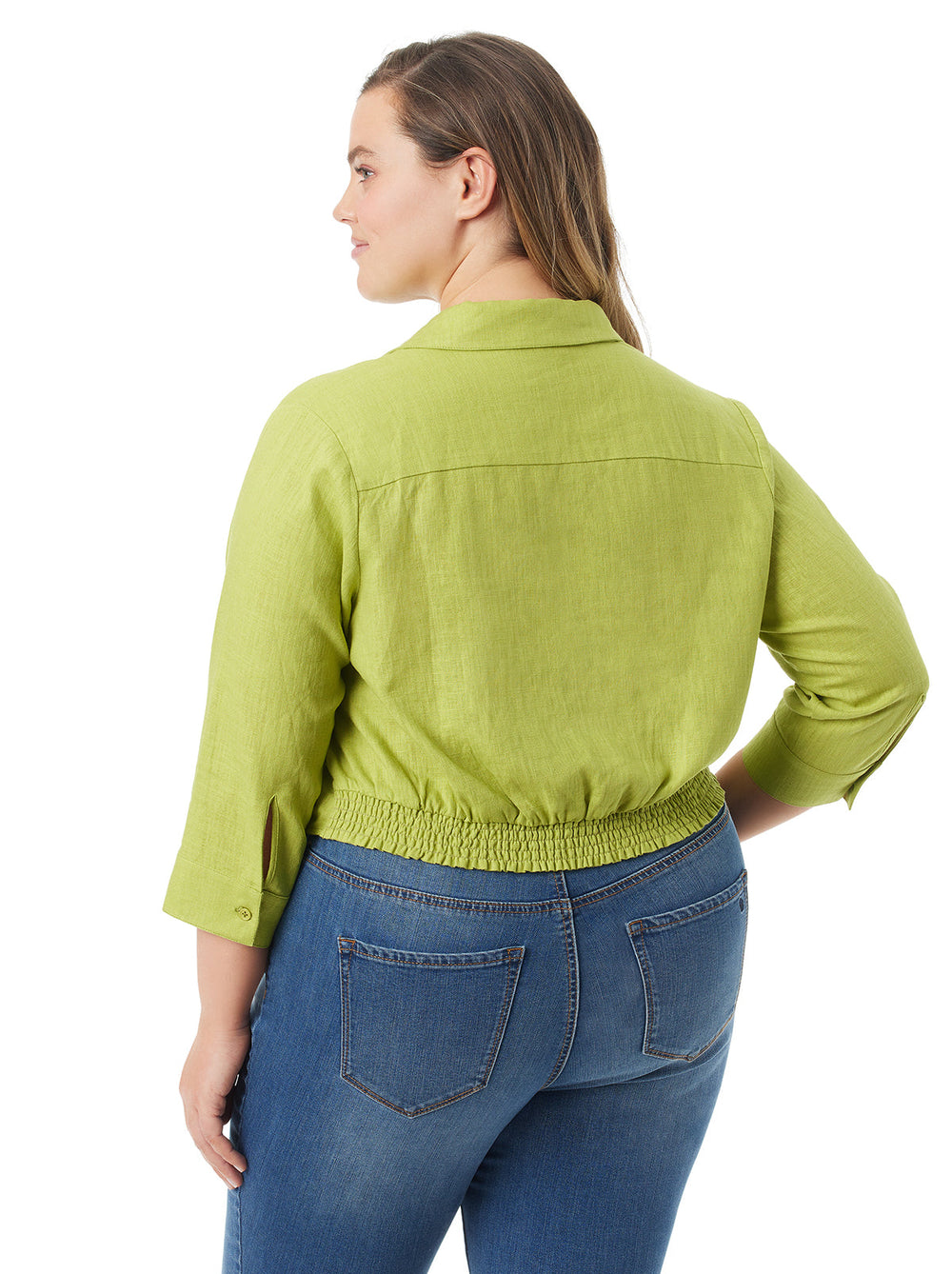 Soley Tie Front Top - Pickled Pepper