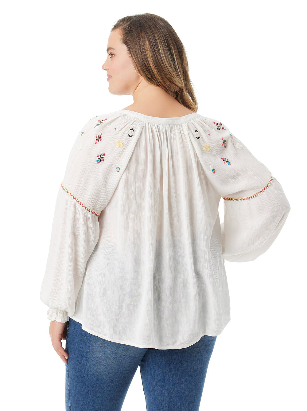 Lissy Embellished Top - Gardenia