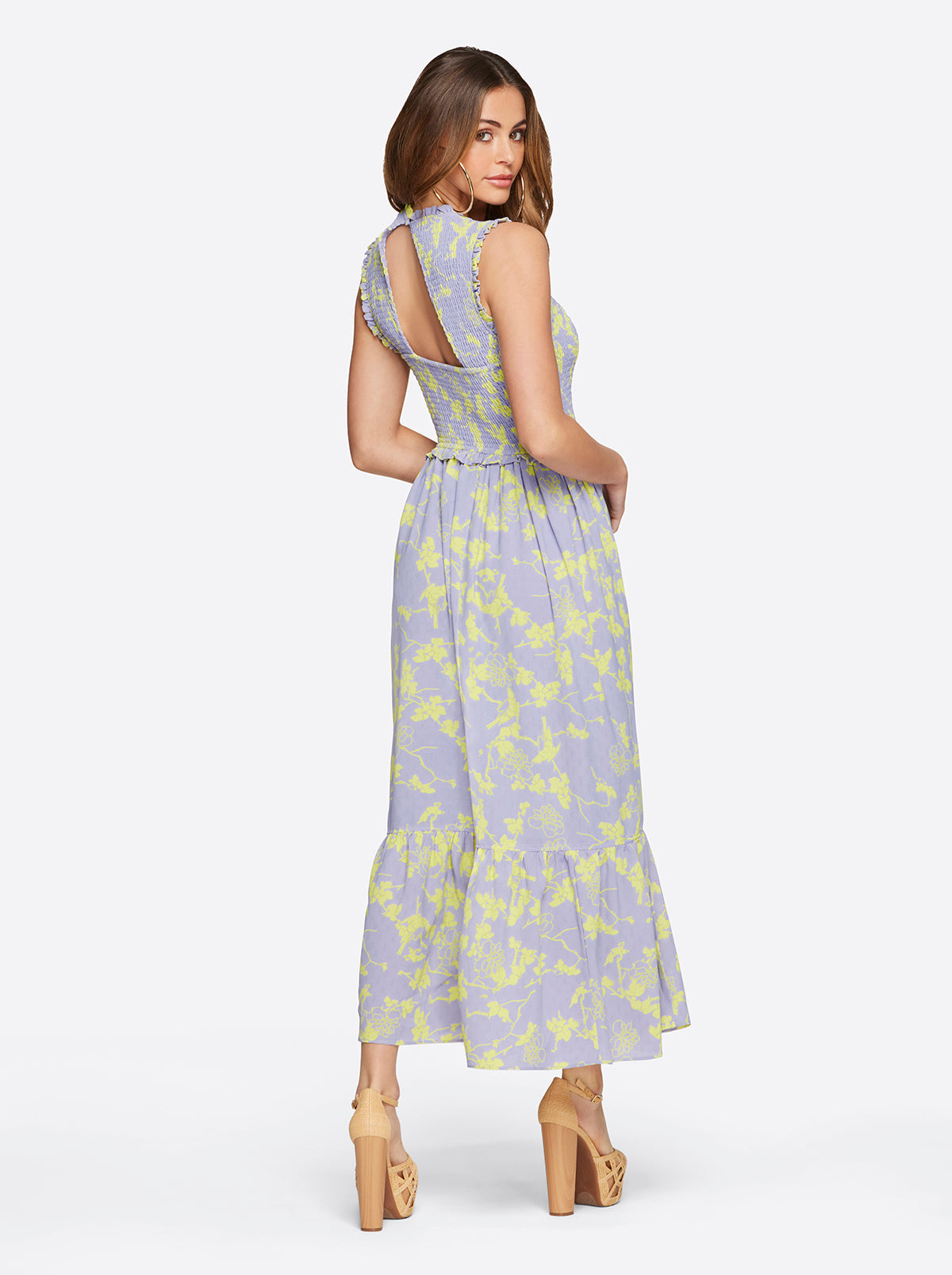Mira Tiered Ruffle Maxi Dress - Hidden Lotus