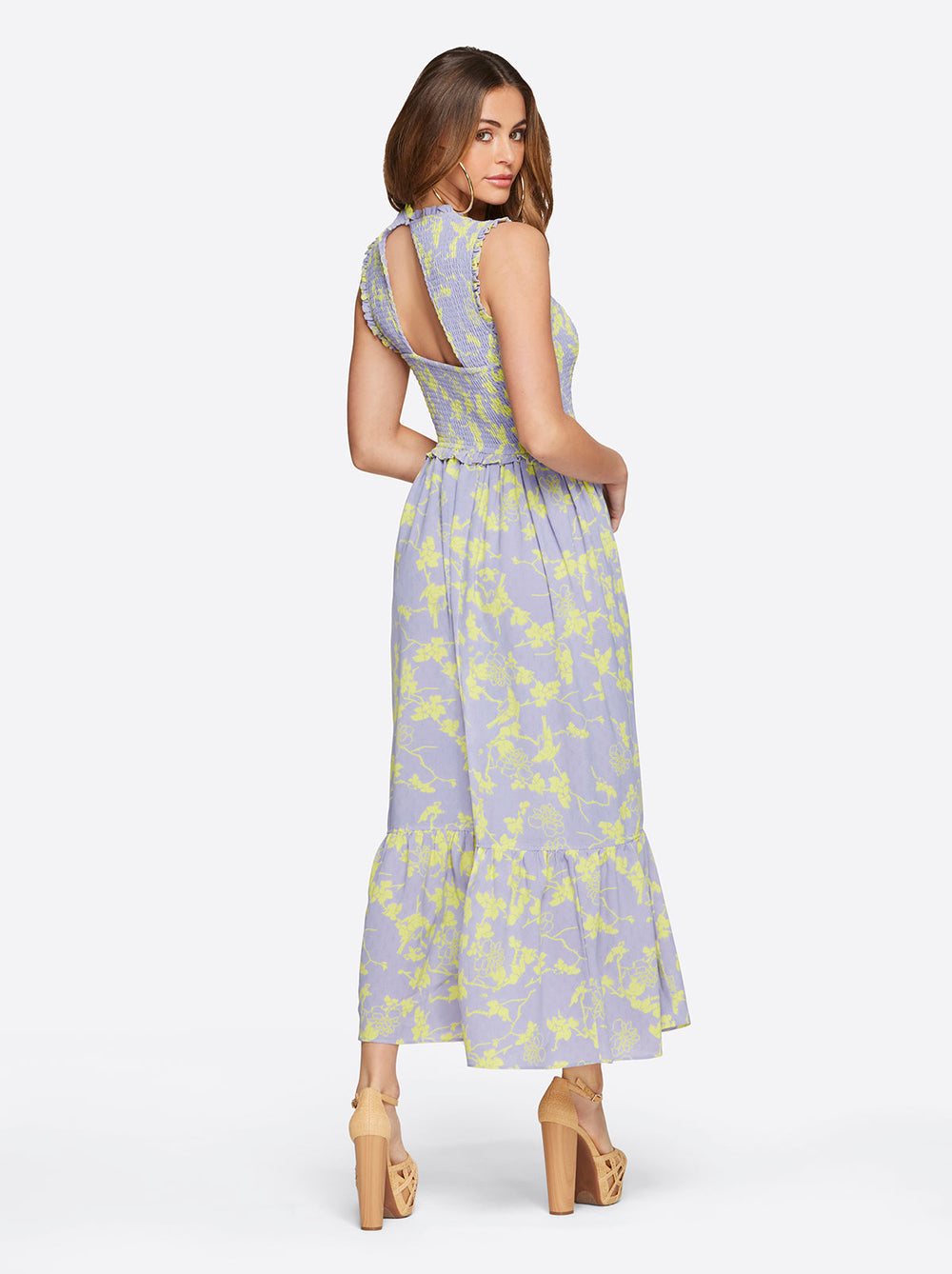 Mira Tiered Ruffle Maxi Dress - Hidden Lotus