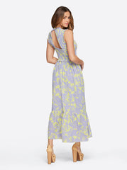 Mira Tiered Ruffle Maxi Dress - Hidden Lotus