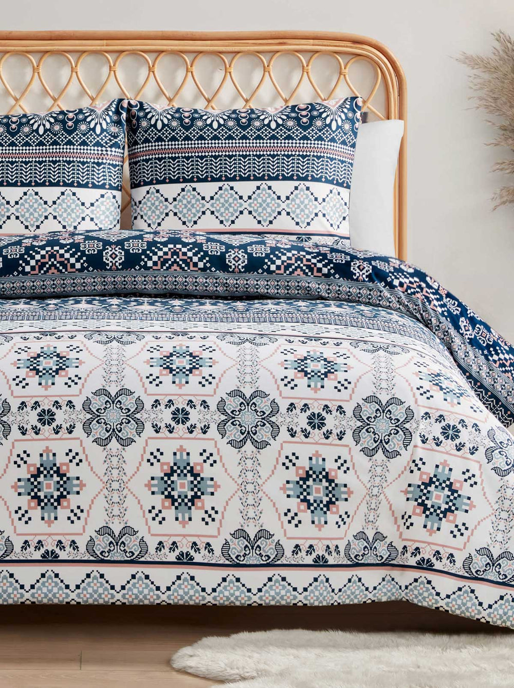 Boho Print Duvet Cover  Set