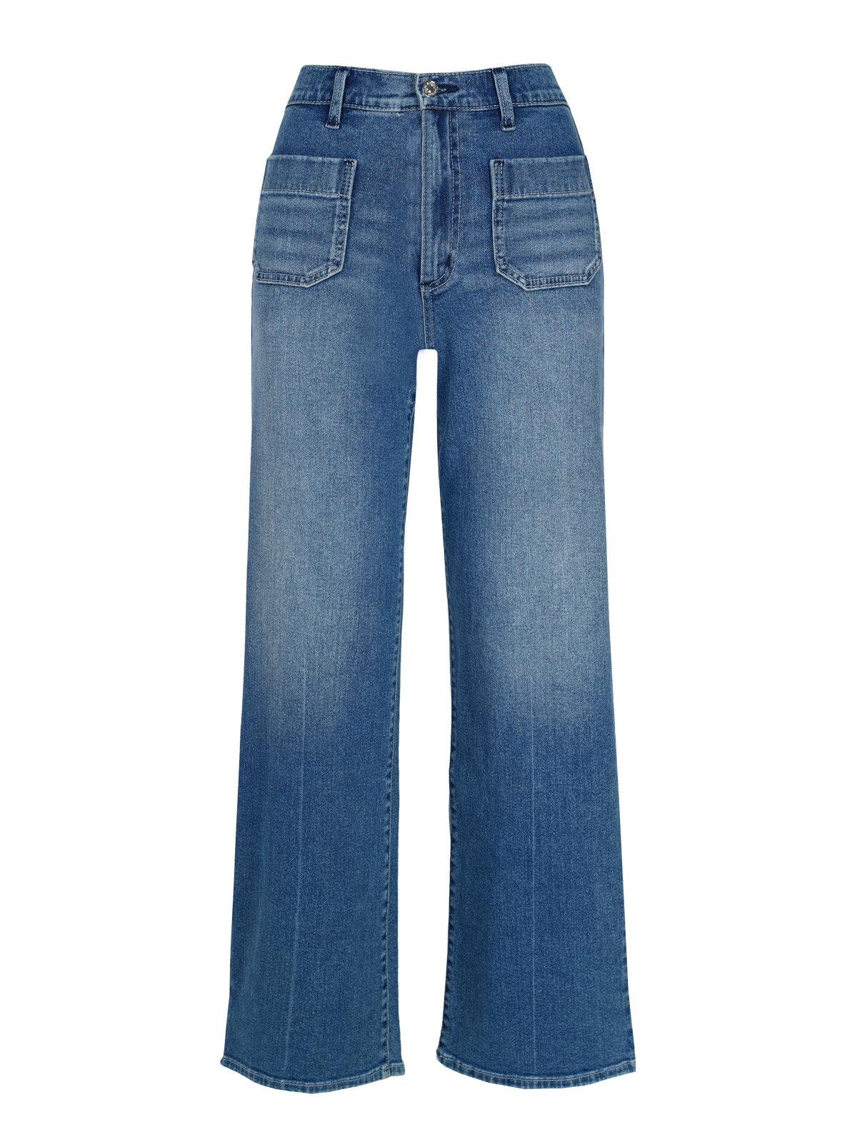 Starstruck Wide Leg Jean - Laguna