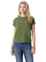 Valeriya Tee - Bronze Green